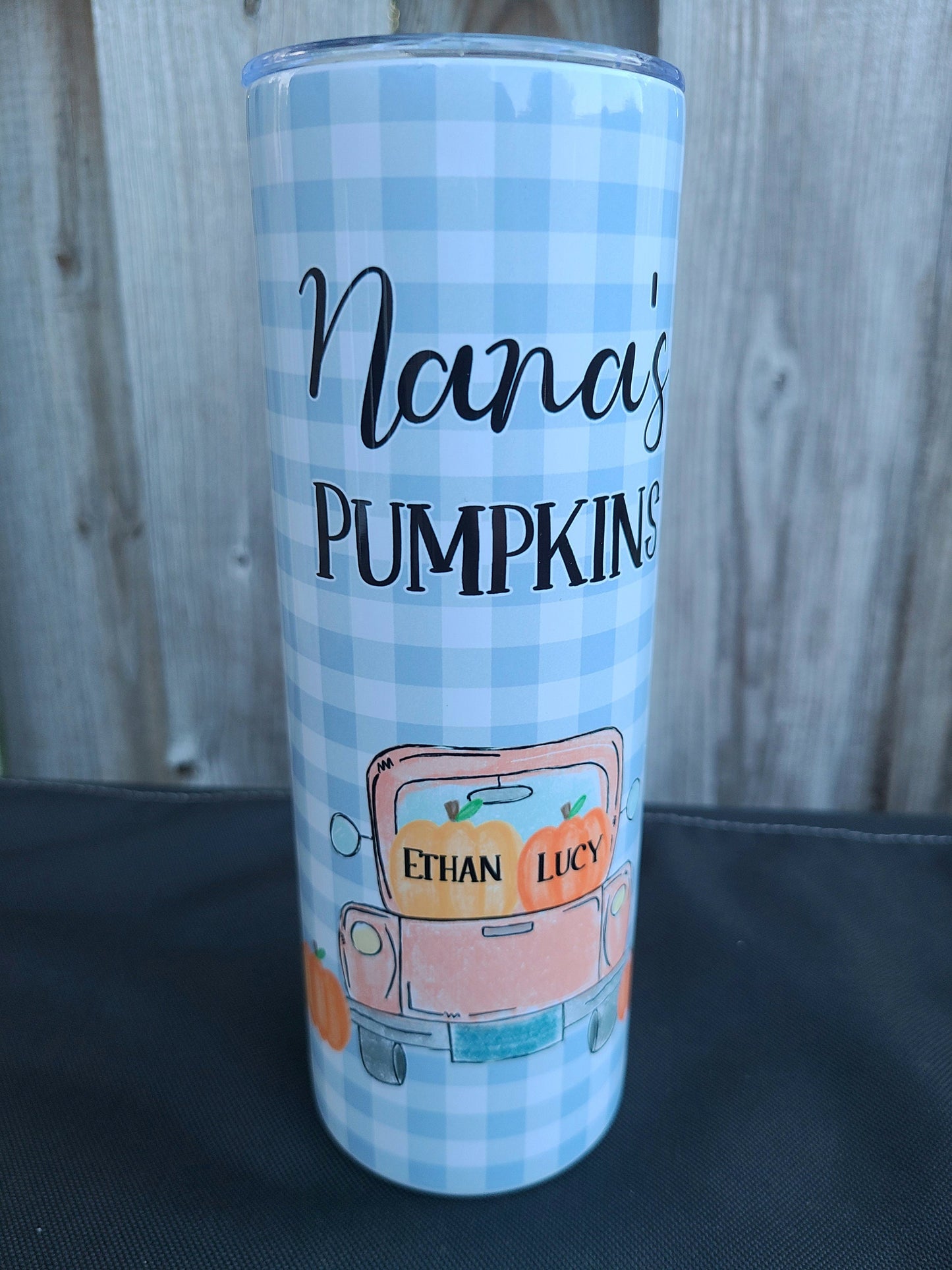 Nana's Pumpkins Skinny Tumbler