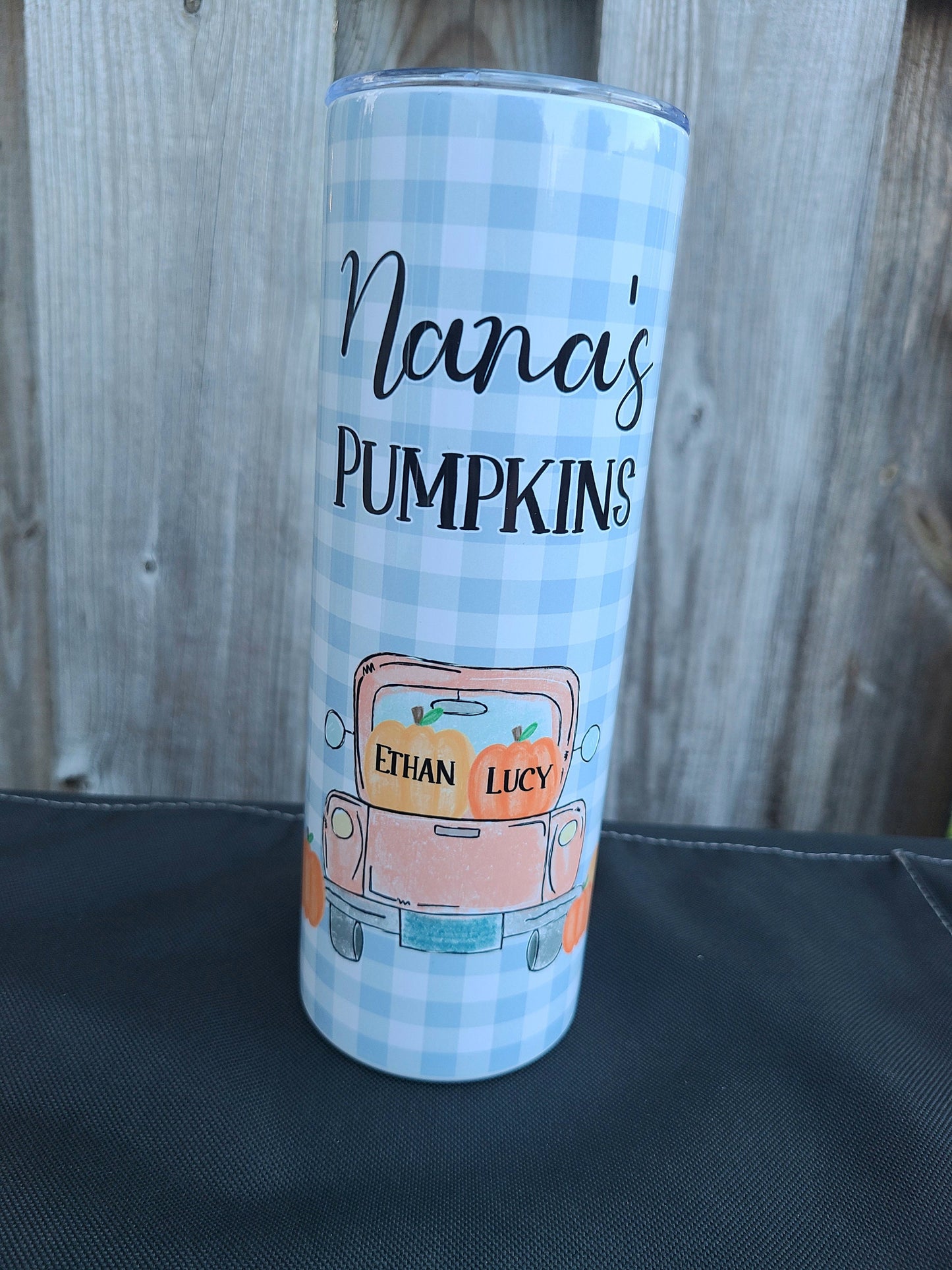 Nana's Pumpkins Skinny Tumbler