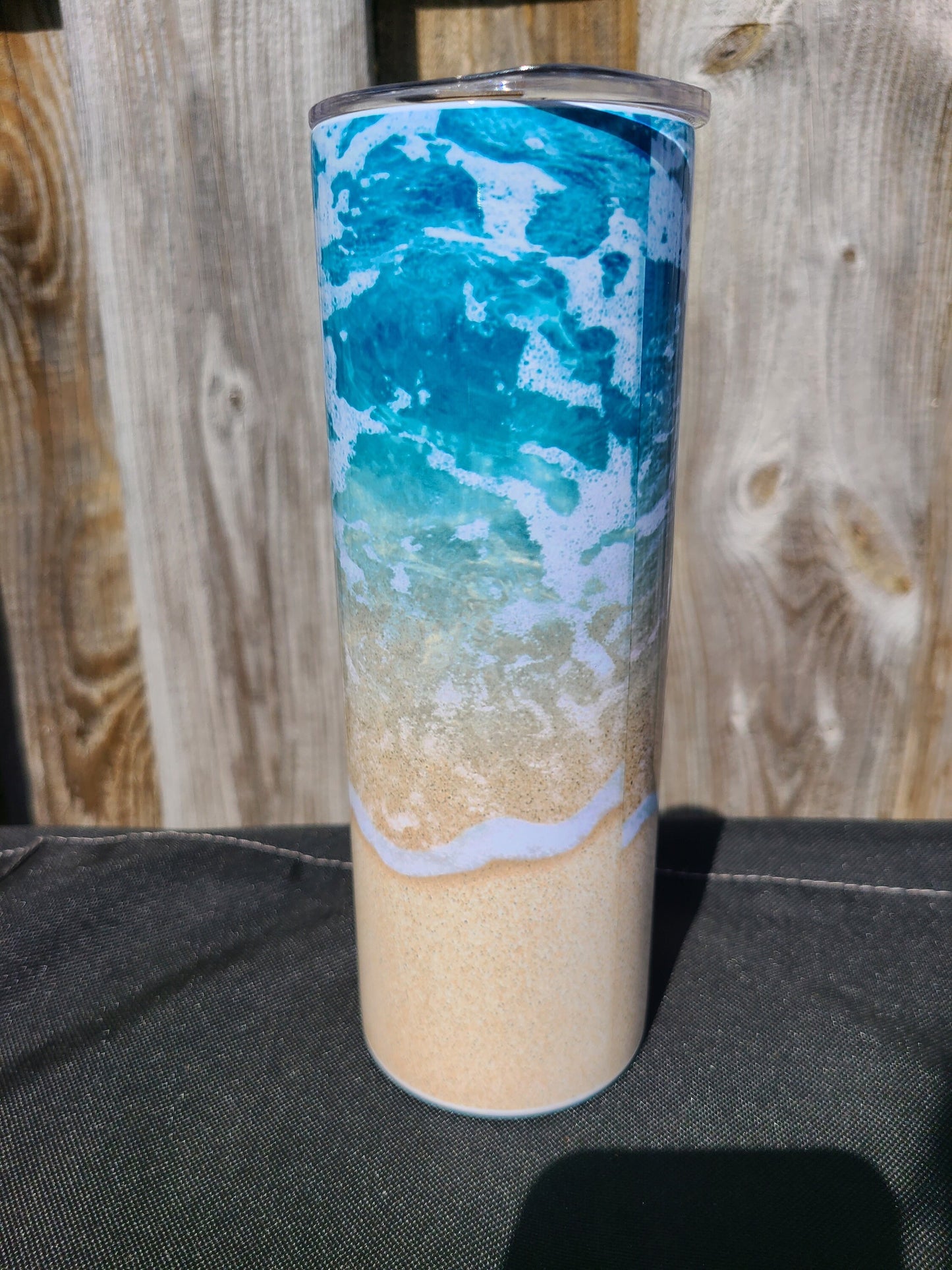 Beach Wave 20 oz Skinny Tumbler