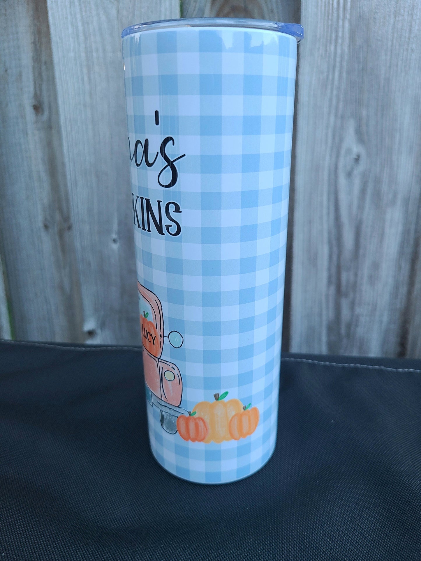 Nana's Pumpkins Skinny Tumbler
