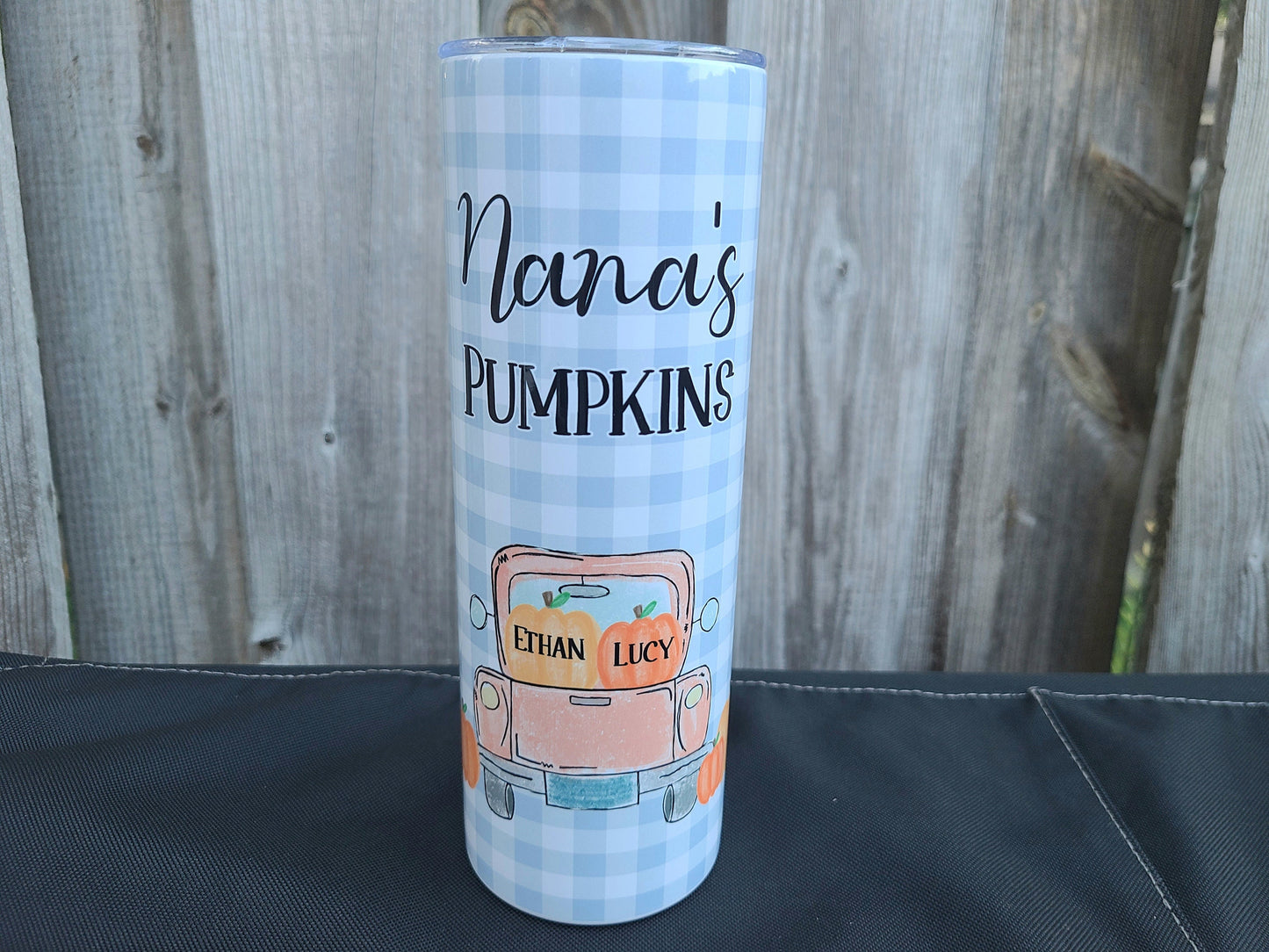 Nana's Pumpkins Skinny Tumbler