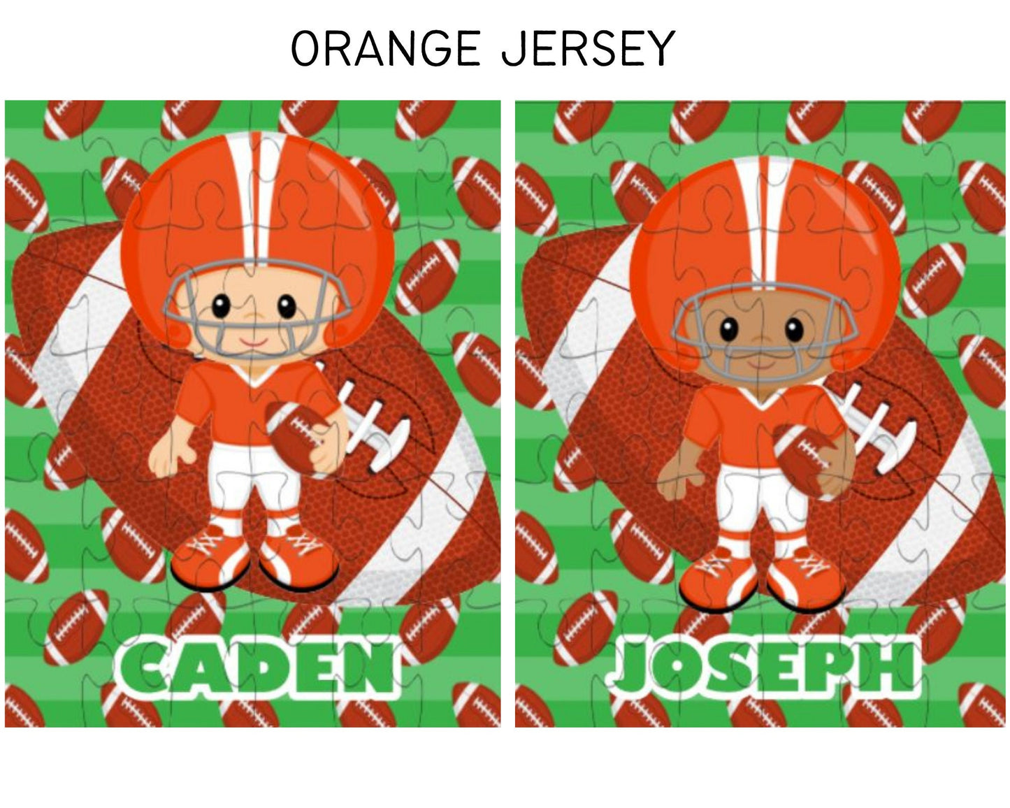 Football Personalized Puzzle for Kids