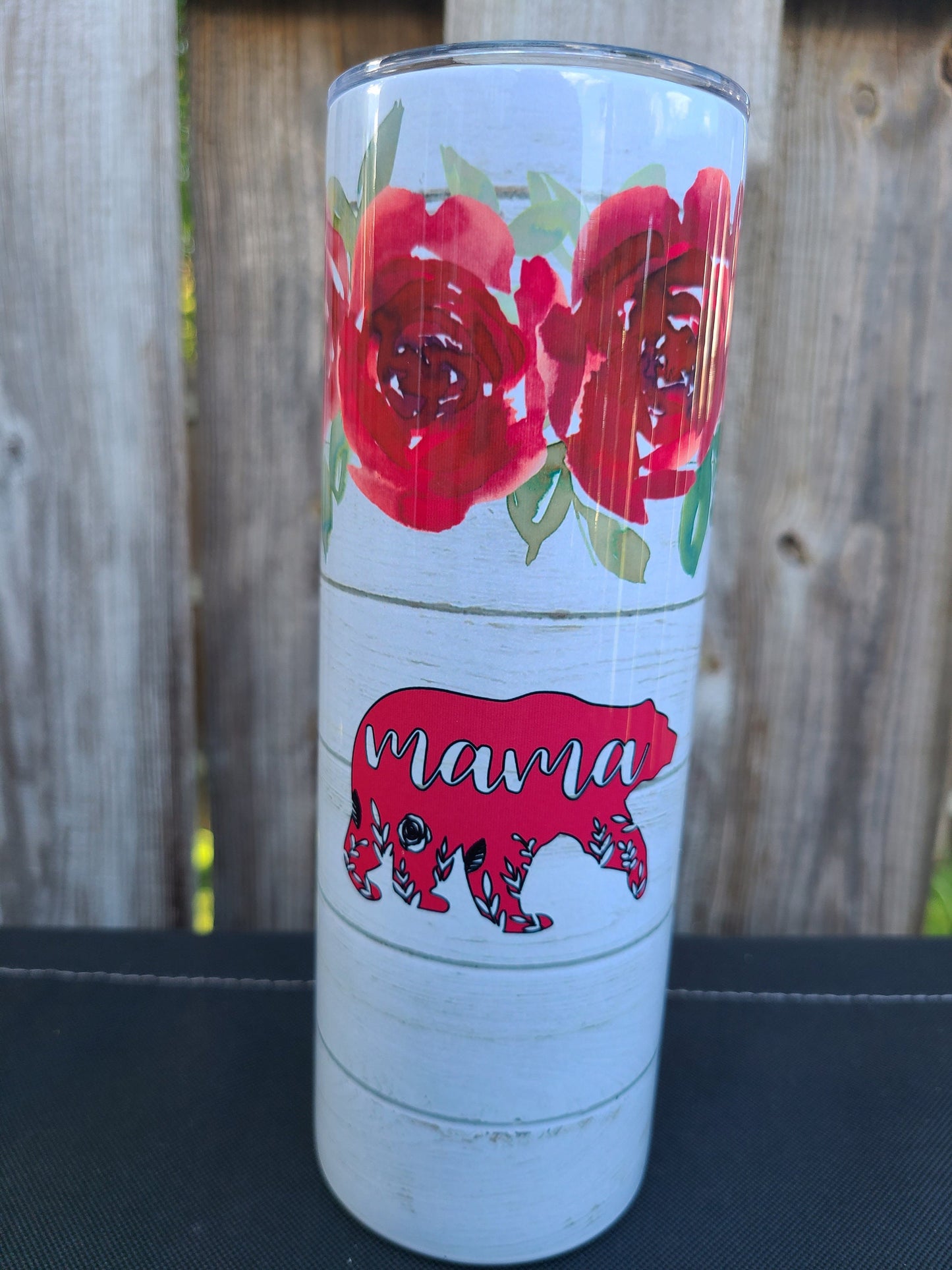Mama Bear Skinny Tumbler