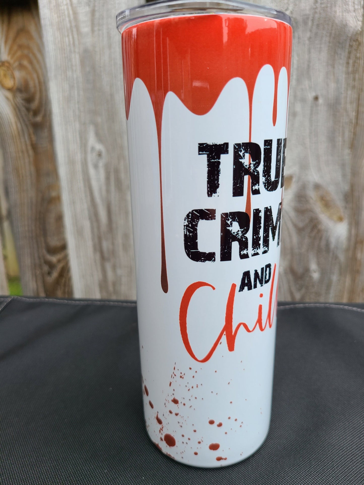 True Crime 20 oz Skinny Tumbler