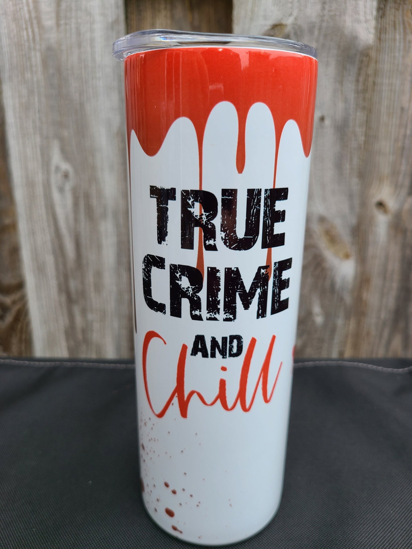 True Crime 20 oz Skinny Tumbler