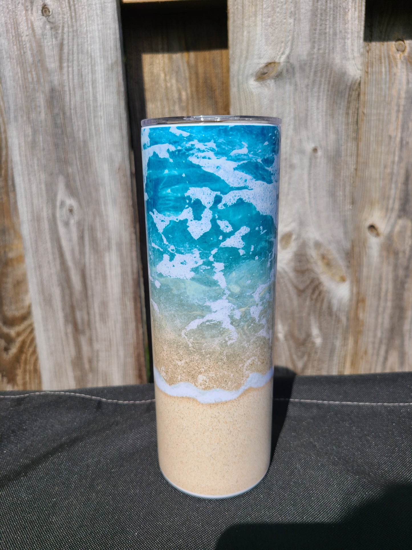 Beach Wave 20 oz Skinny Tumbler