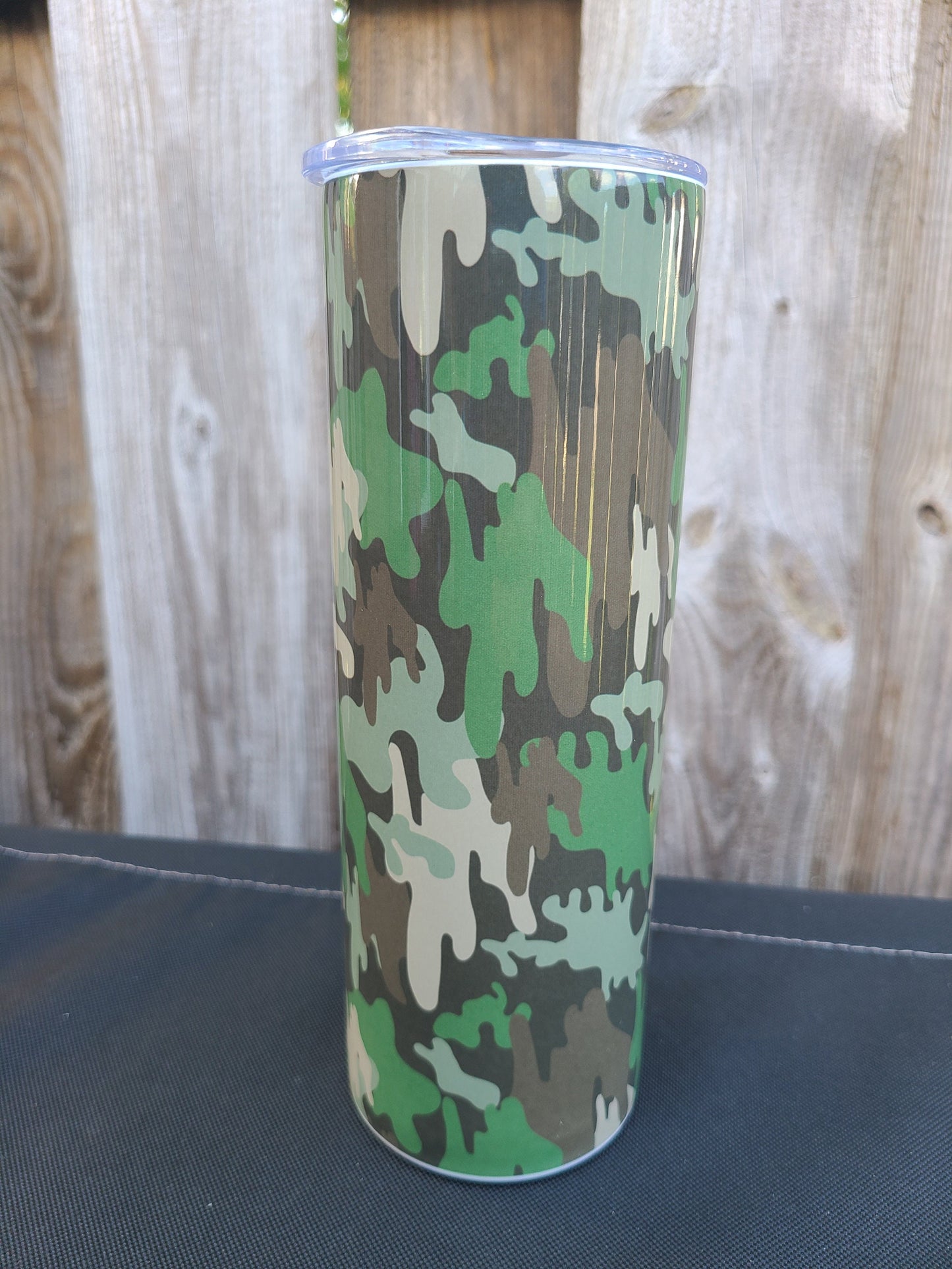 Camo Print 20 oz Skinny Tumbler