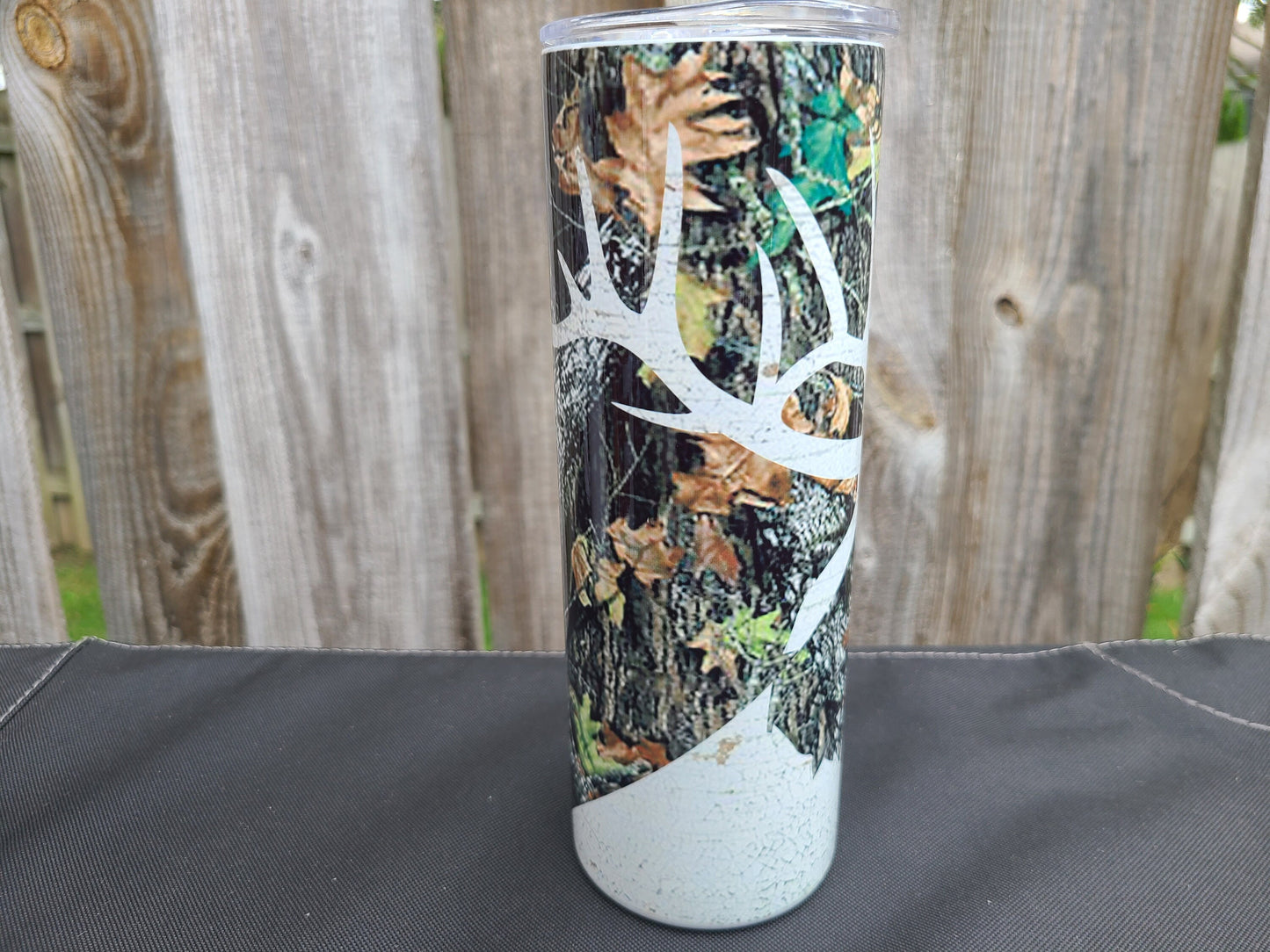 Hunting Camo Skinny Tumbler