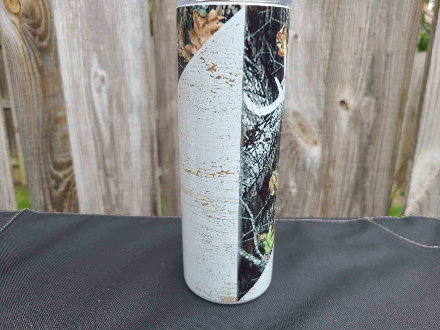 Hunting Camo Skinny Tumbler