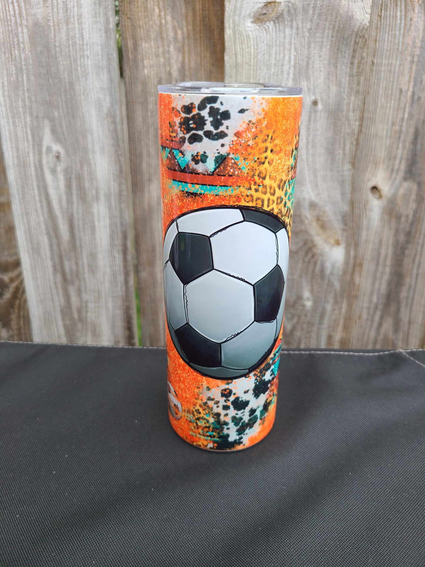 Soccer 20 oz Skinny Tumbler