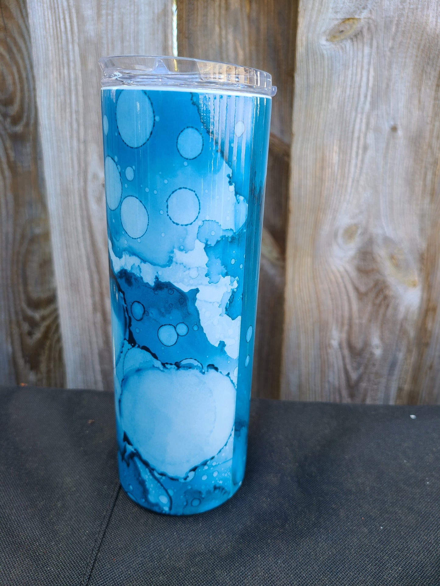 Blue Print Personalized Skinny Tumbler
