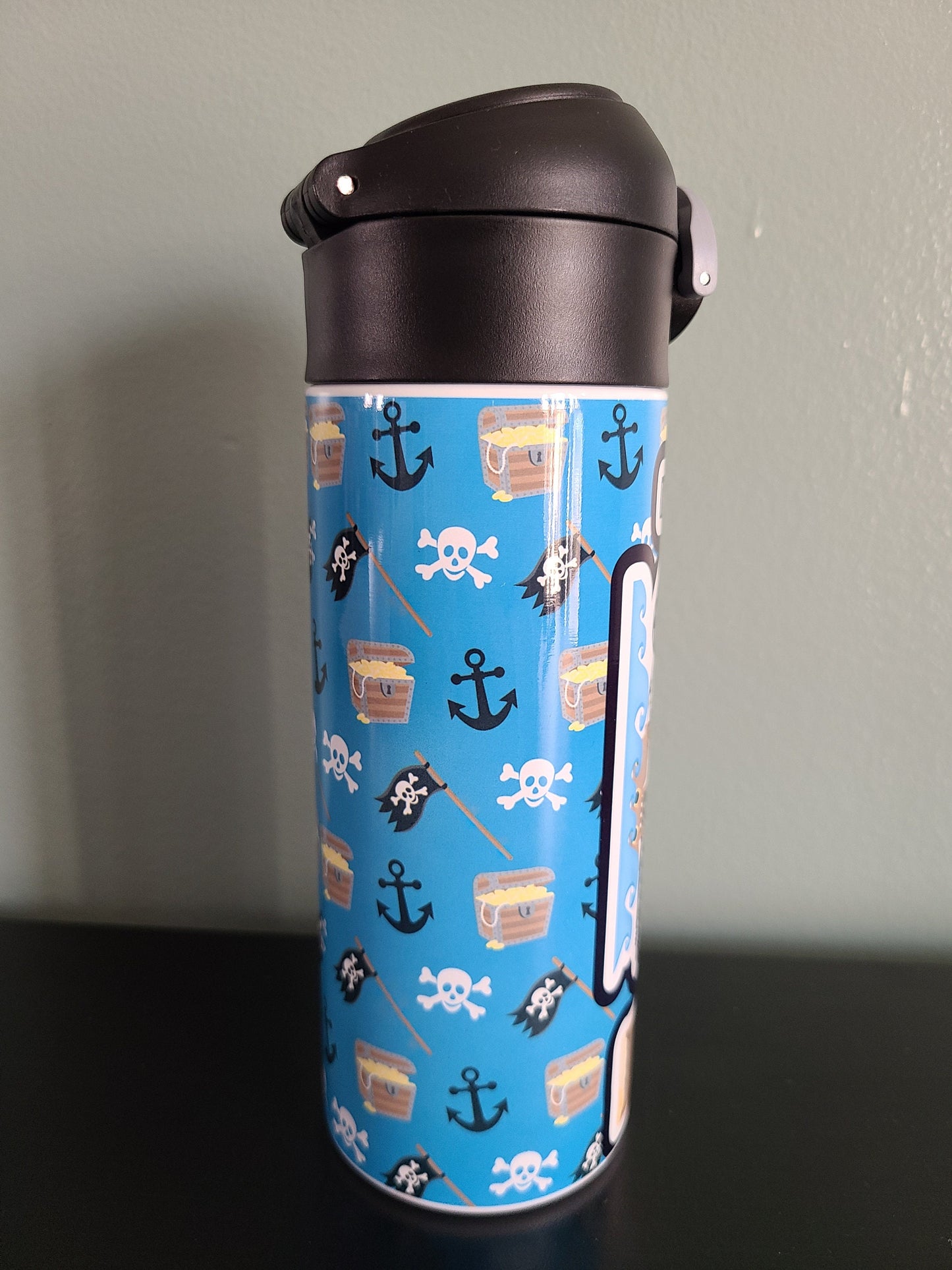 Pirate Personalized Water Bottle