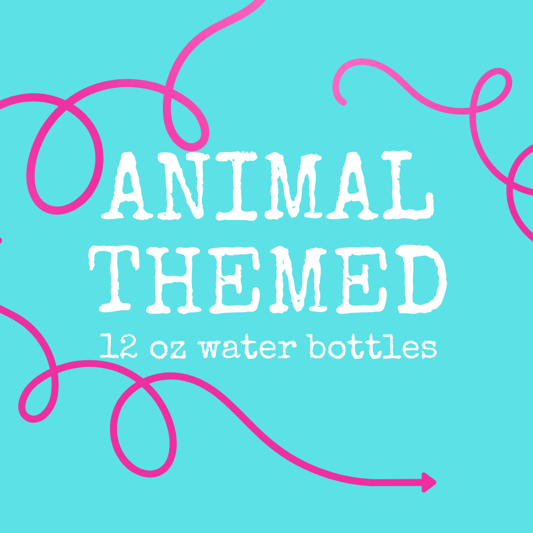Animal Themed Water Bottles