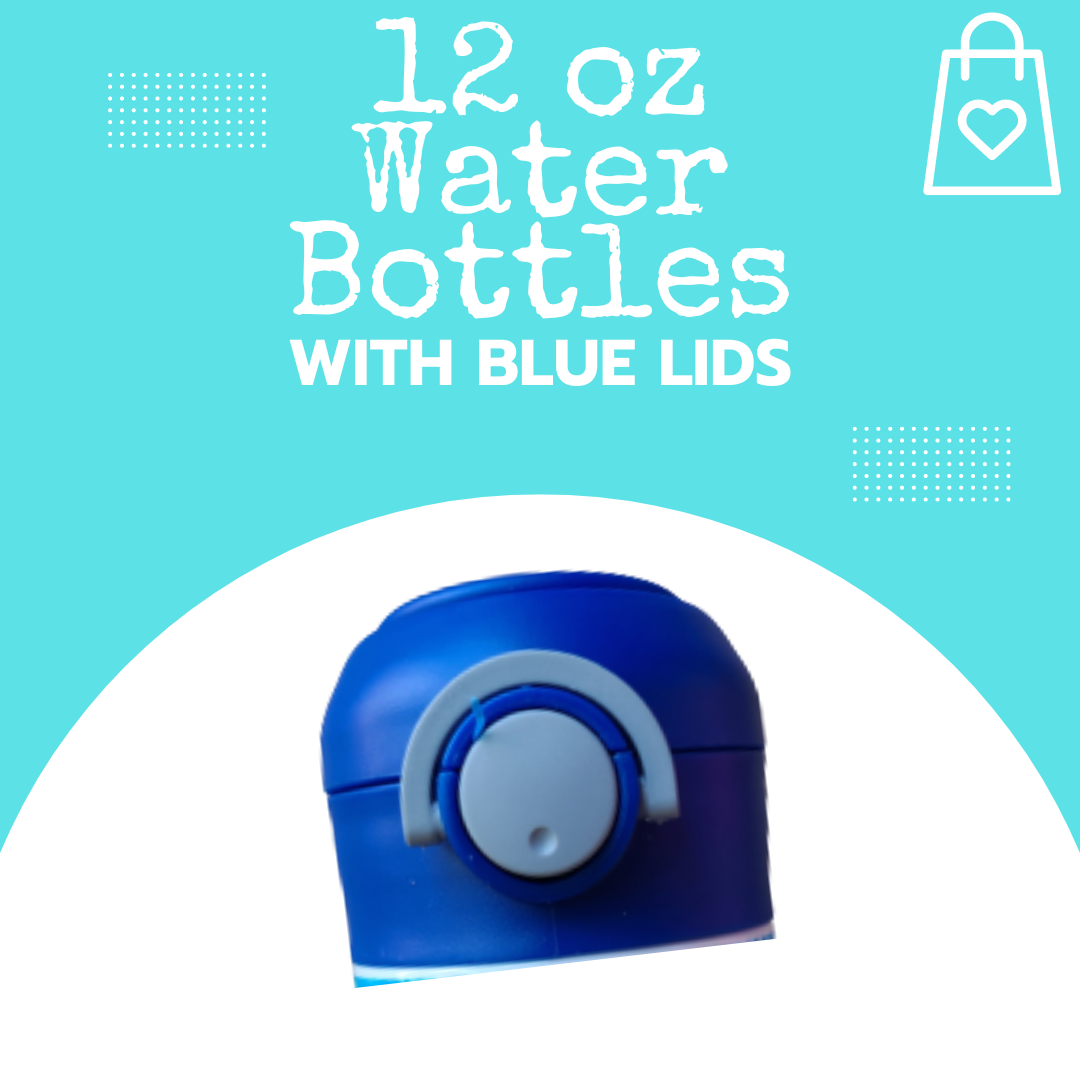 Blue Water Bottle Lids