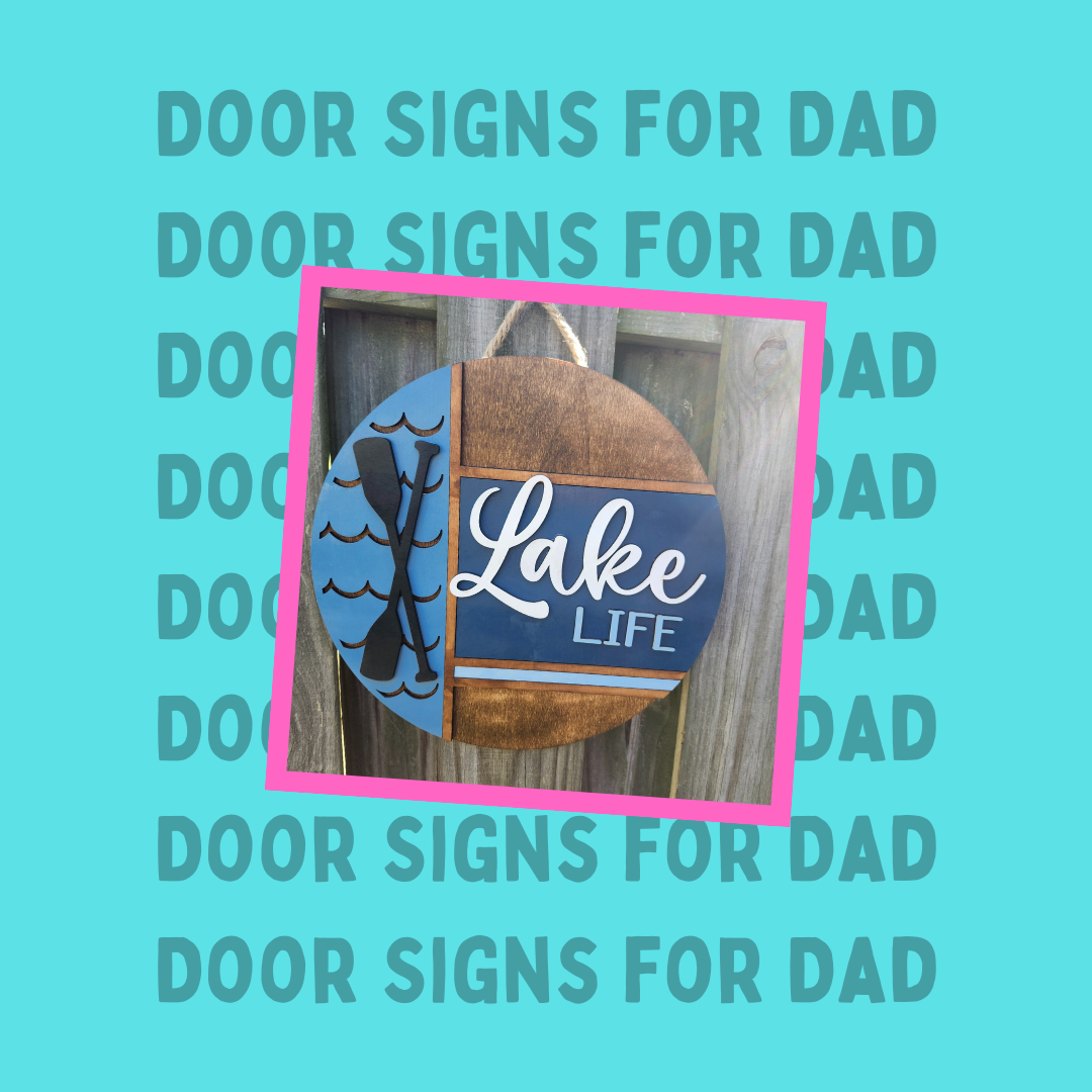 Gifts for Dad - Door Signs