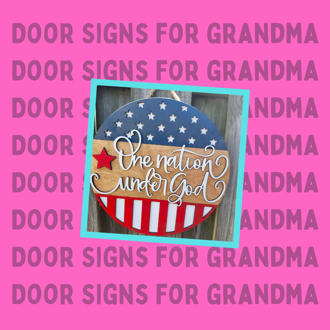 Gifts for Grandma - Door Signs