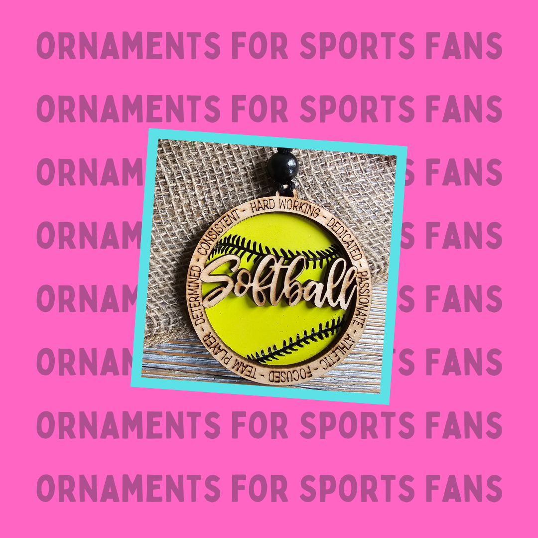 Ornaments for Sports Fans