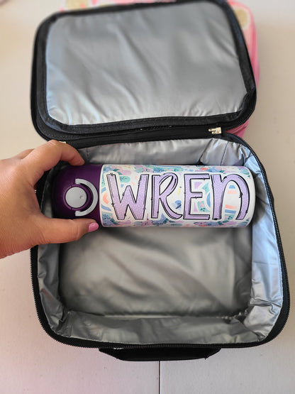 Green Camo Personalized Lunch Bag