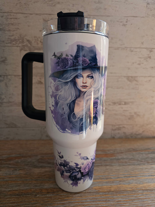 Witches Brew 40 oz Tumbler with Handle