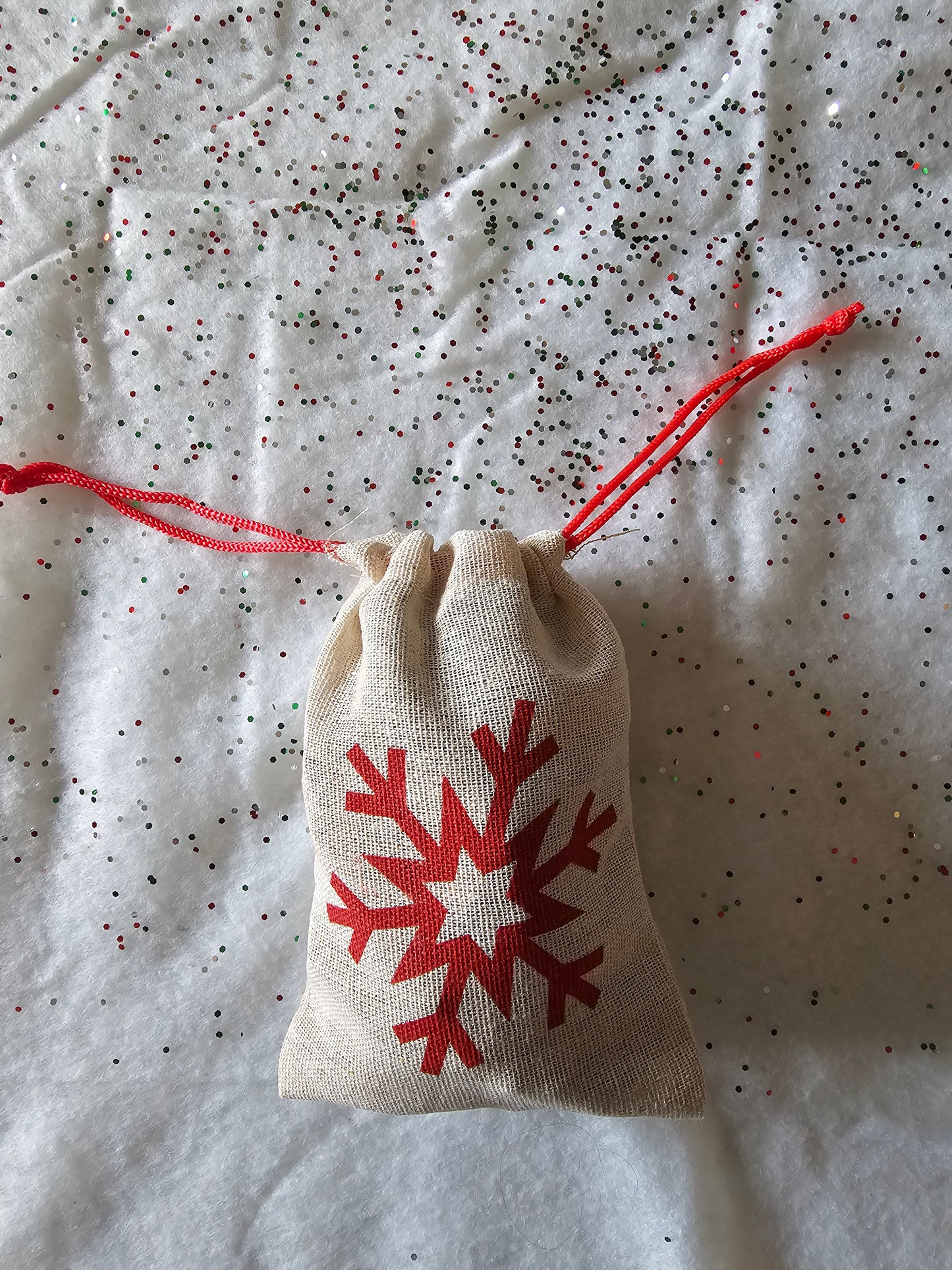 Christmas Activity Tokens with Bag