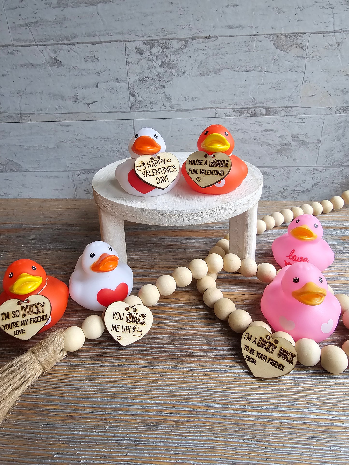 Rubber Duck Classroom Valentines