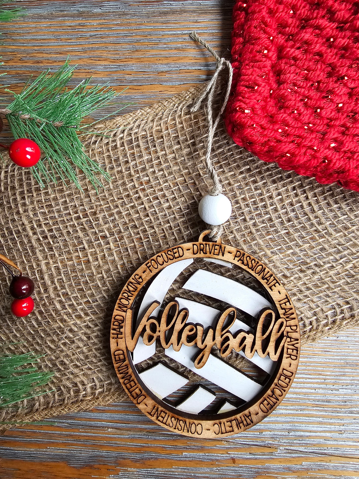 Volleyball Ornament