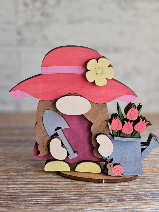 Tulip Gardener Gnome