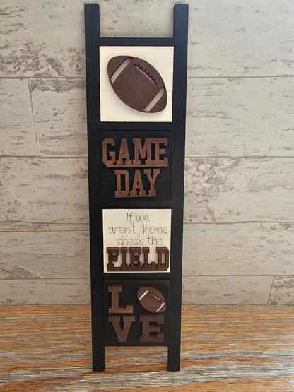 Football Interchangeable Tile Set - Set of 4