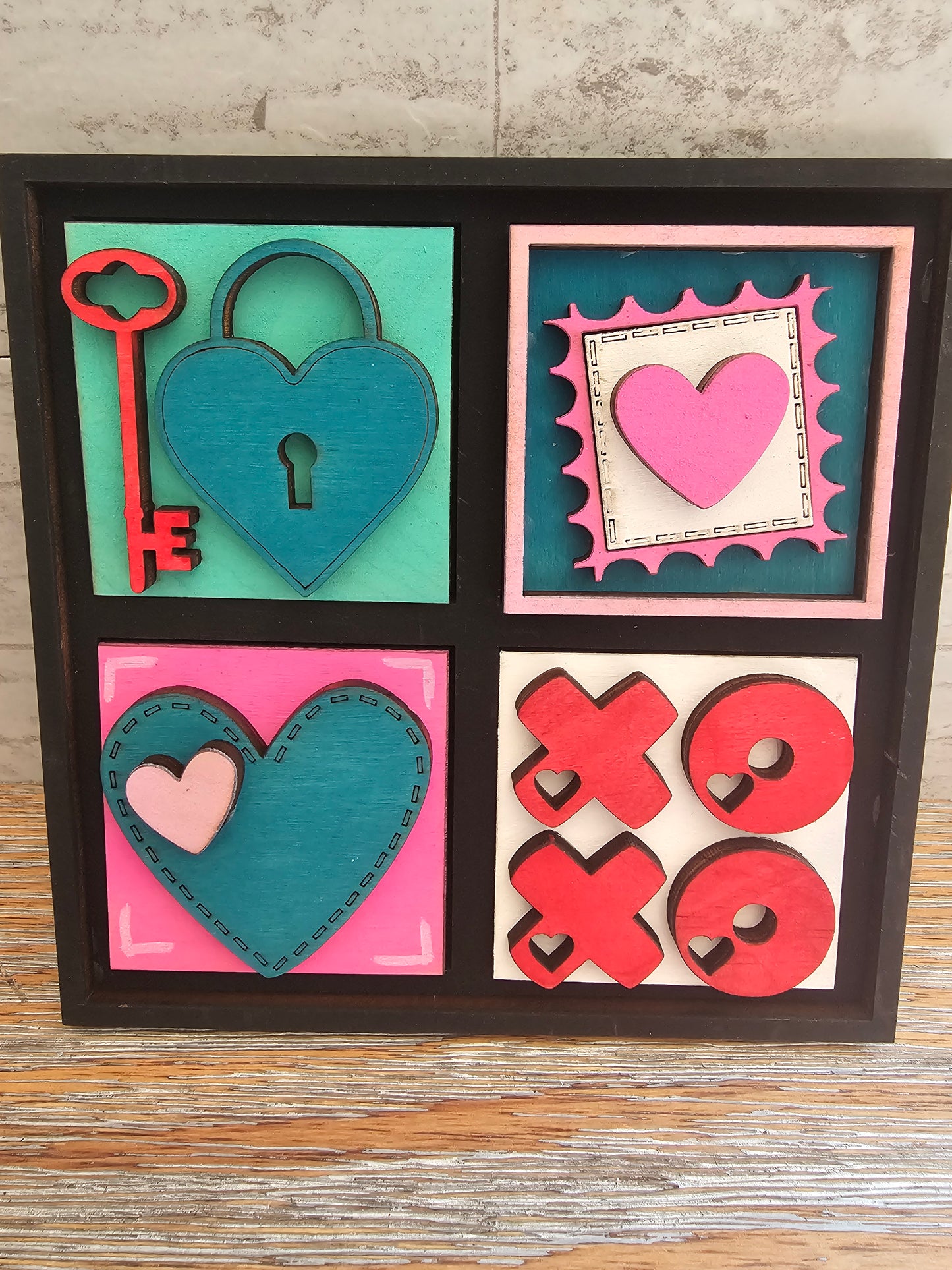 Valentine's Day Interchangeable Tile Set - Set of 4