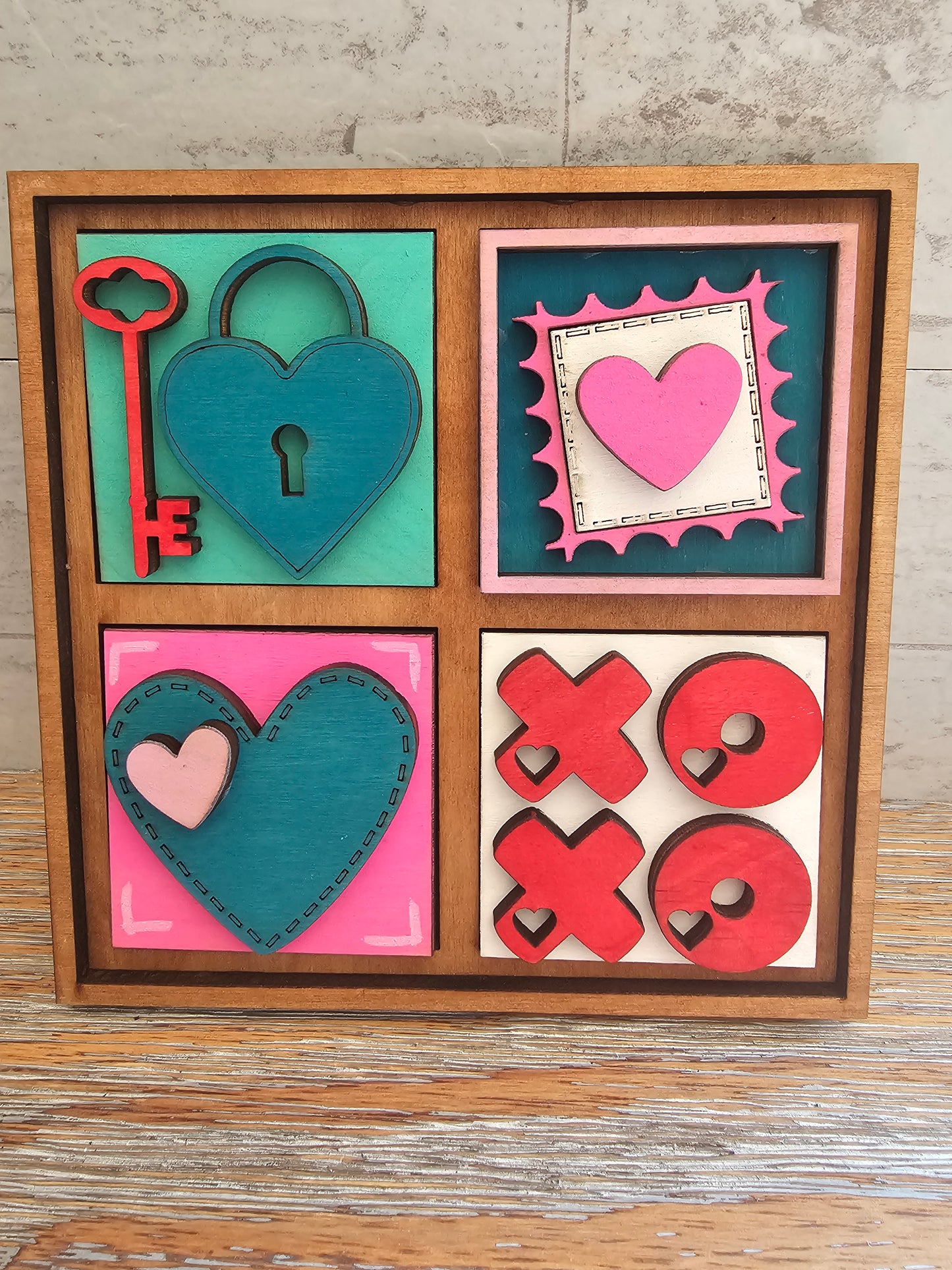 Valentine's Day Interchangeable Tile Set - Set of 4
