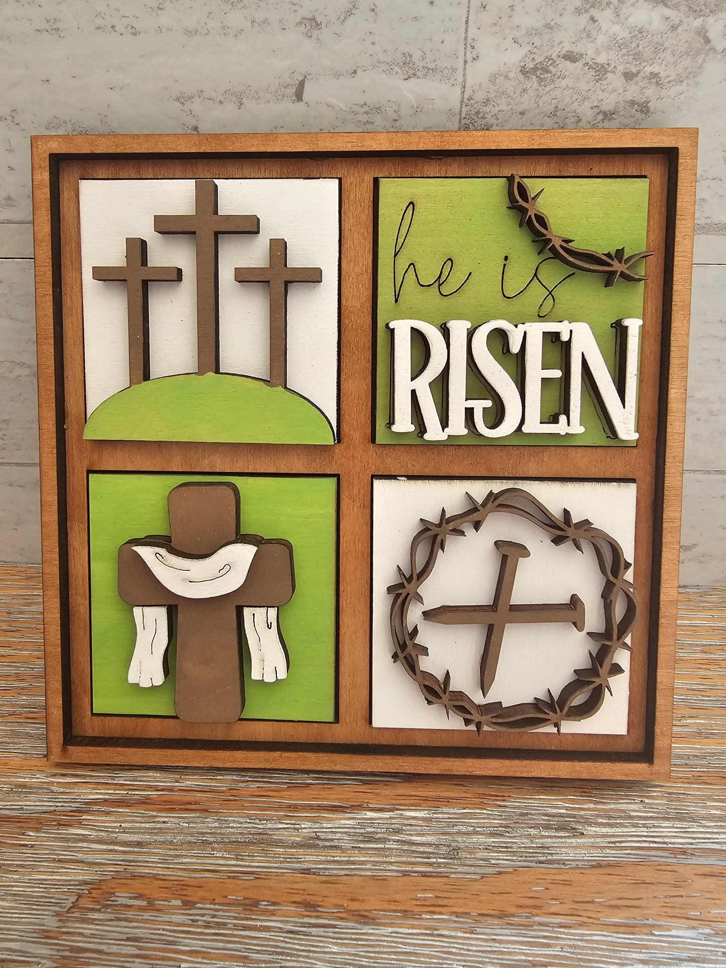 Religious Easter Interchangeable Tile Set - Set of 4