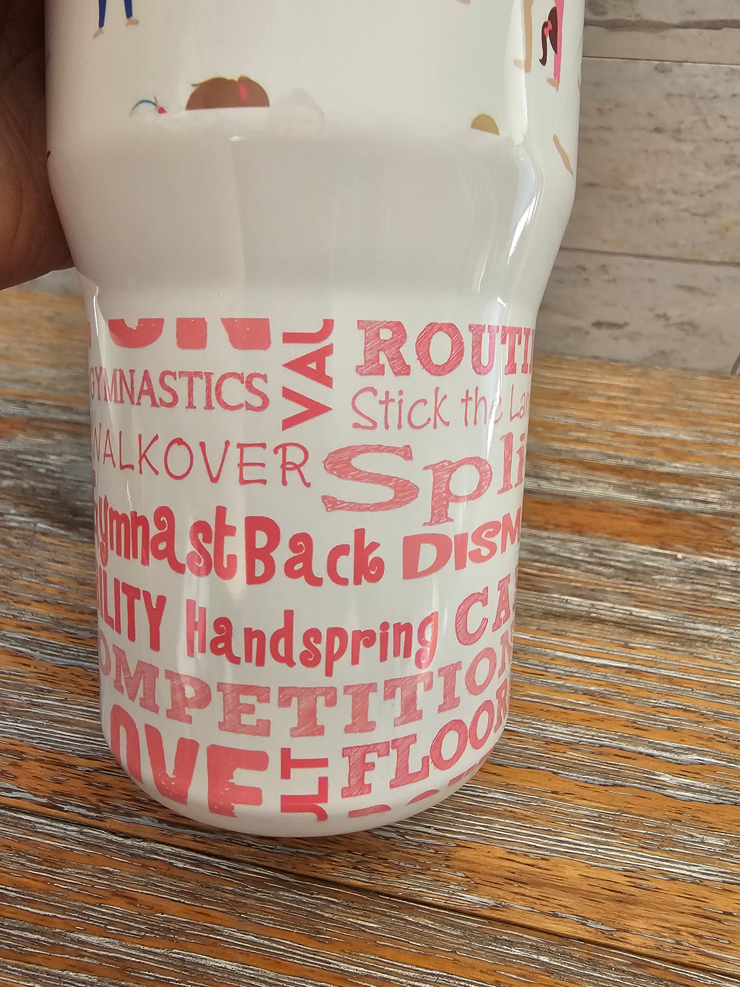 30 oz Gymnastics Water Bottle