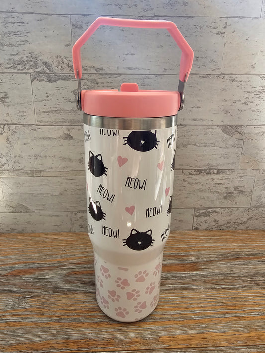 30 oz Kittens Water Bottle