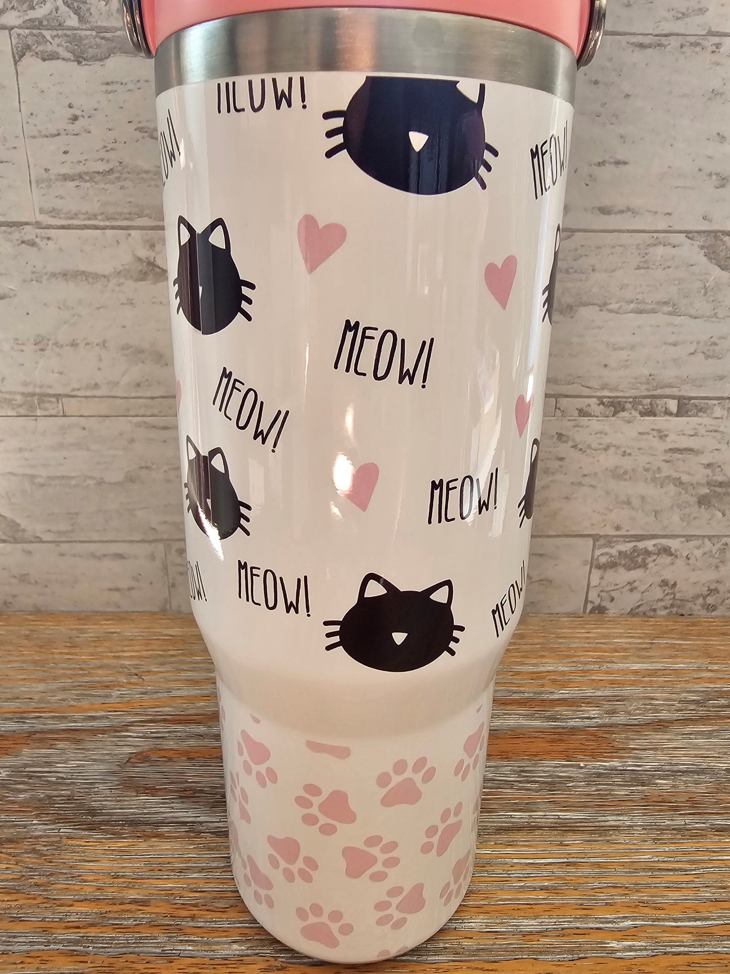 30 oz Kittens Water Bottle