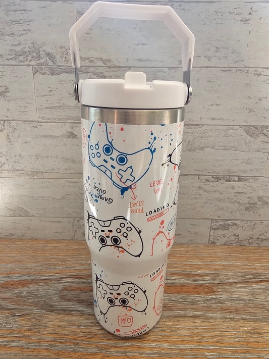 30 oz Gamer Water Bottle