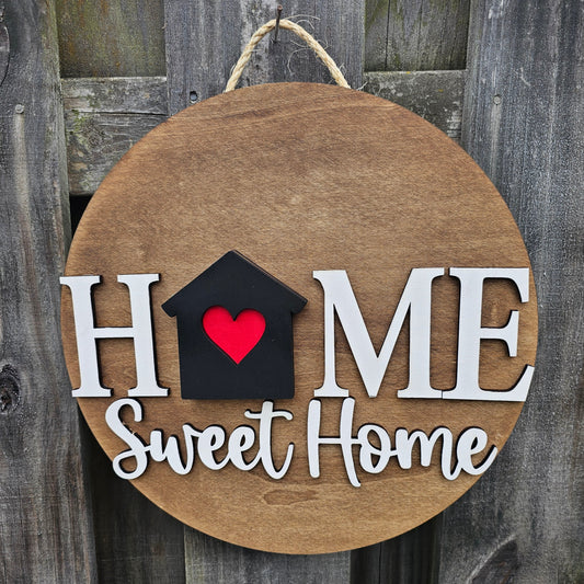 Home Sweet Home Interchangeable Door Sign