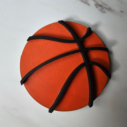 Basketball Interchangeable Piece - for Interchangeable Door Sign