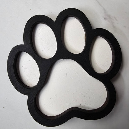 Paw Print Interchangeable Piece - for Interchangeable Door Sign