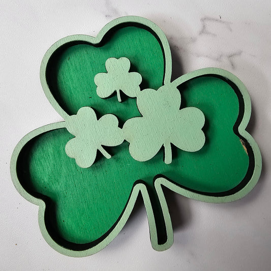 Shamrock Interchangeable Piece - for Interchangeable Door Sign