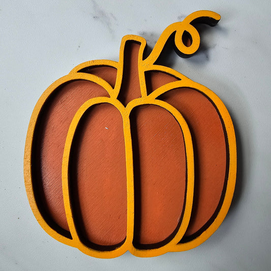 Pumpkin Interchangeable Piece - for Interchangeable Door Sign