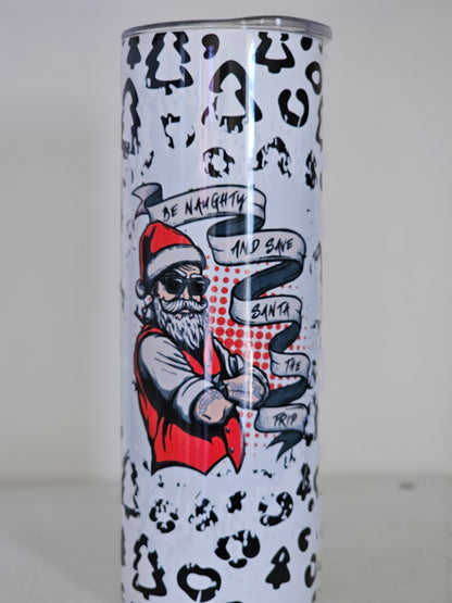 Save Santa a Trip - 20 oz Stainless Steel Tumbler
