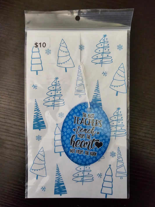 Teacher Acrylic Ornament - READY TO SHIP
