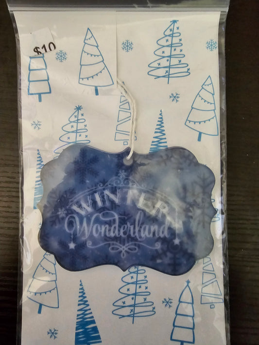 Winter Wonderland - Acrylic Ornament - READY TO SHIP