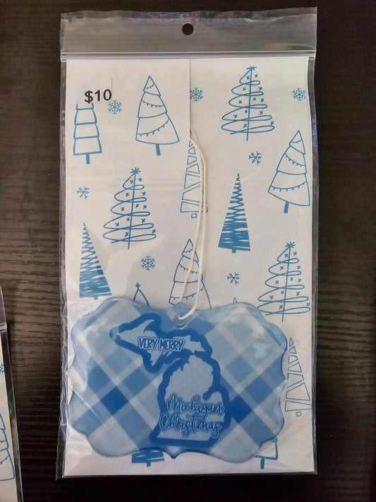 Very Michigan Christmas - Acrylic Ornament - READY TO SHIP