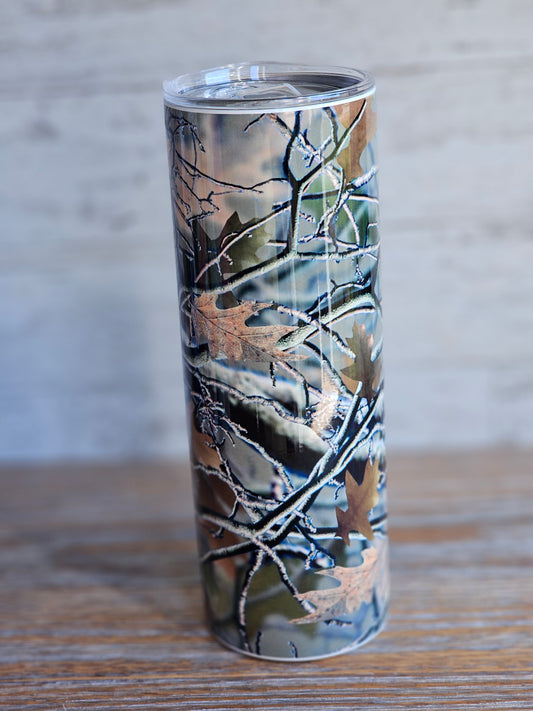 Leaves and Branches - 20 oz Stainless Steel Tumbler