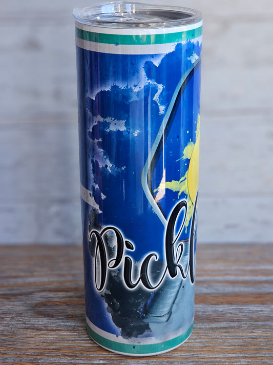 Pickleball - 20 oz Stainless Steel Tumbler