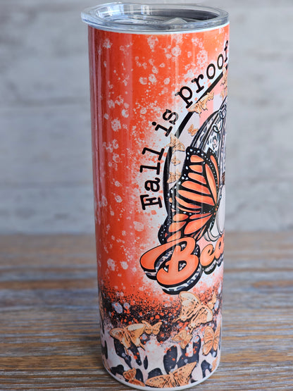 Change is Beautiful - 20 oz Stainless Steel Tumbler