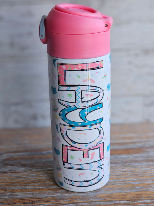 Mermaid Unicorns - LAYDEN - Personalized Water Bottle - READY TO SHIP