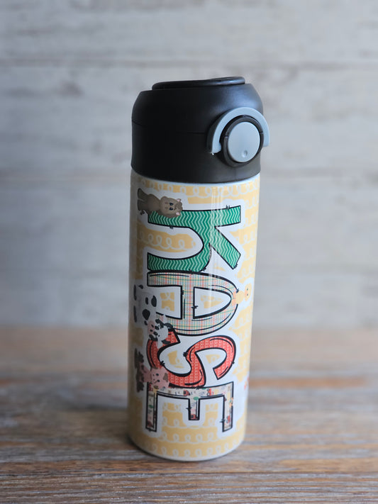 Farm Animals - KASE - Personalized Water Bottle - READY TO SHIP
