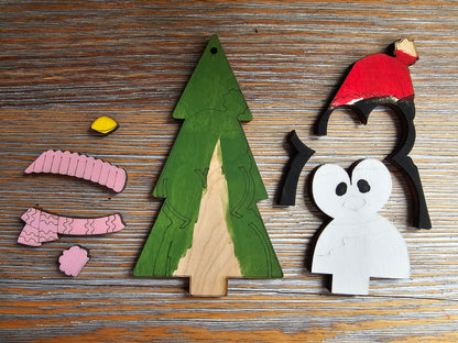 DIY Ornament Kit - Penguin Christmas Tree Ornament